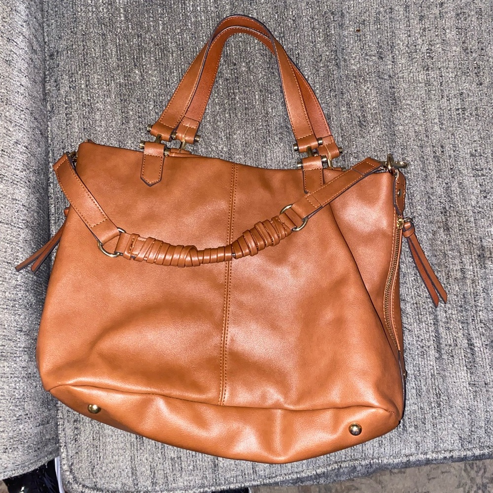 INC International Concepts Brown Tote Bag - Picture 5 of 9